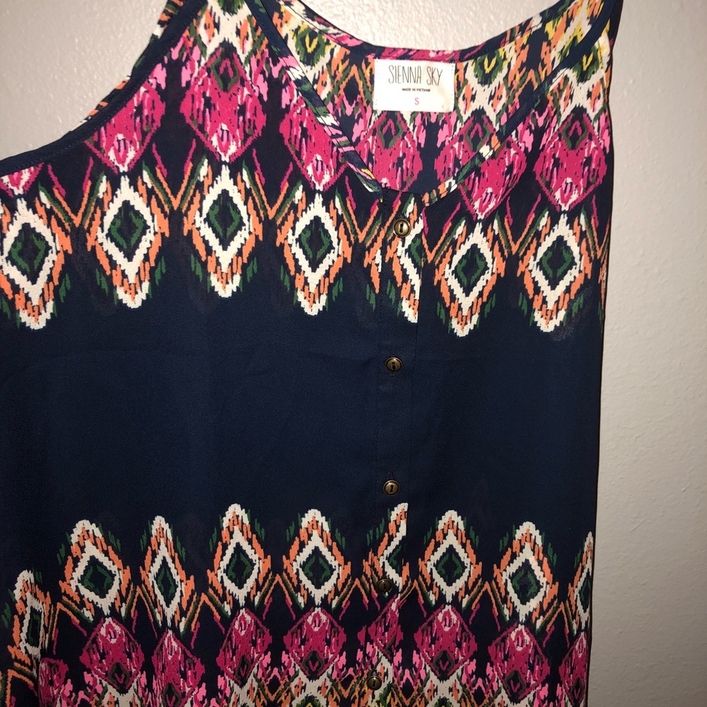 size small, Sierra Sky Tank Top